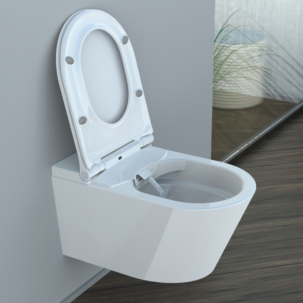 CESARI Dusch-WC: Ambientebild Spülarm