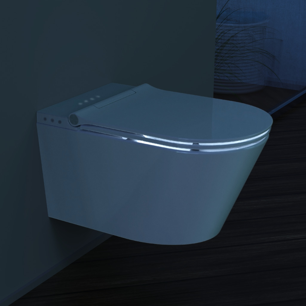 CESARI shower toilet: Ambient image night light