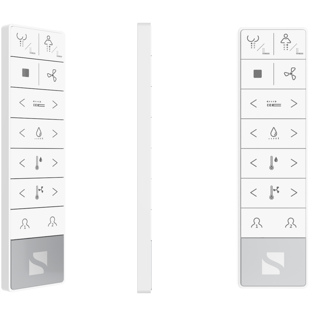 CESARI shower toilet: Remote control