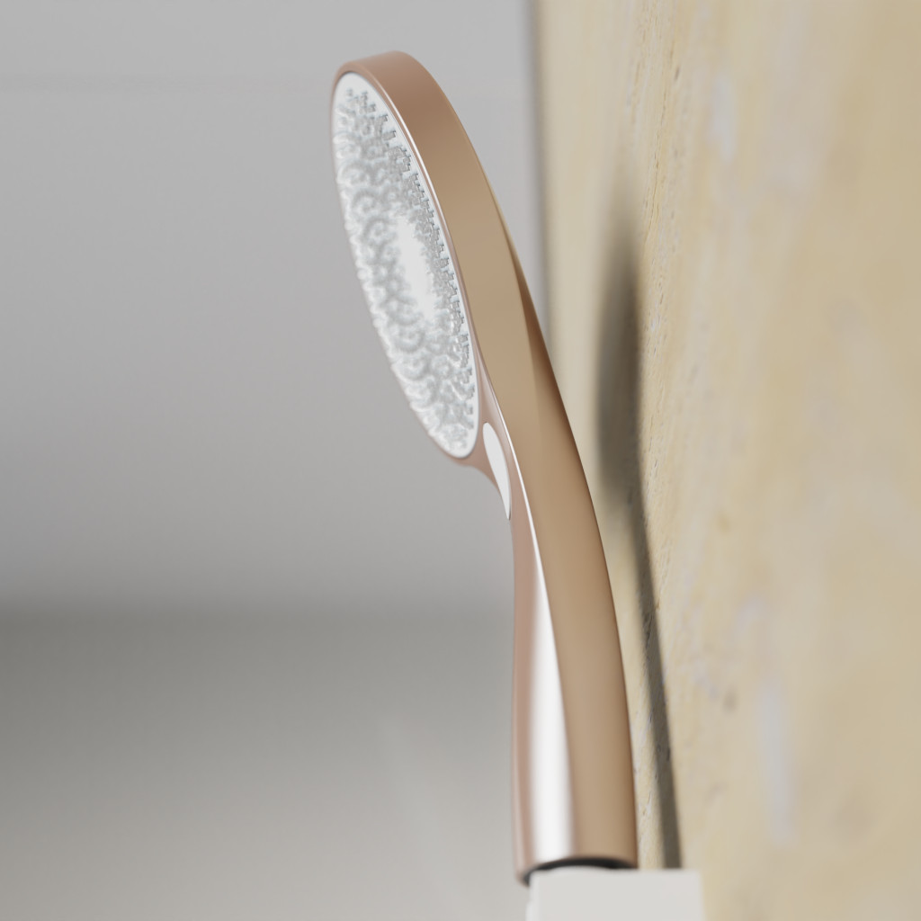 CAPRI hand shower on the wall